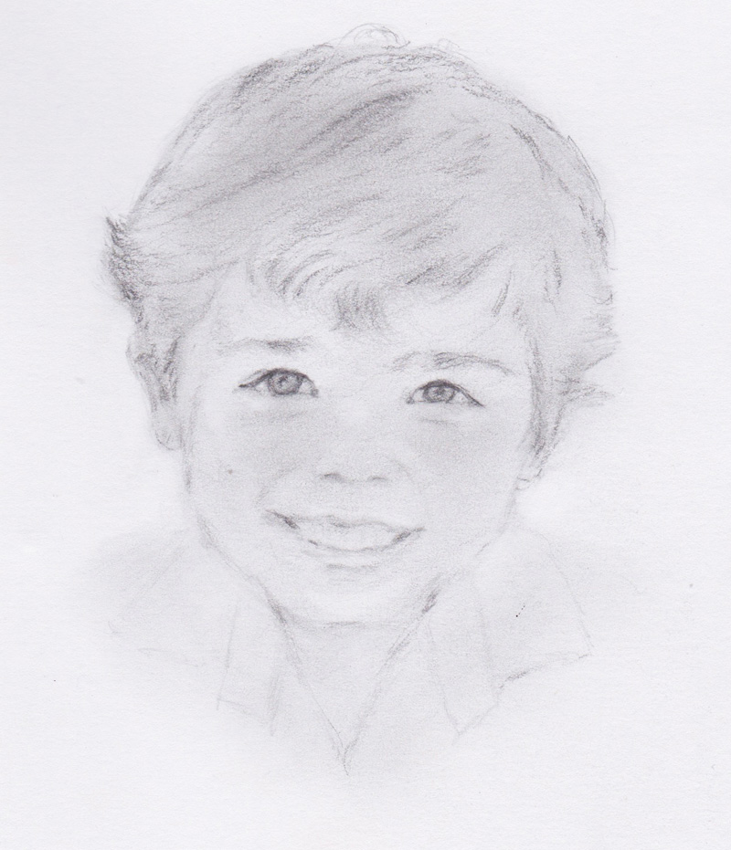 Child portrait by Sophie Moedbeck
