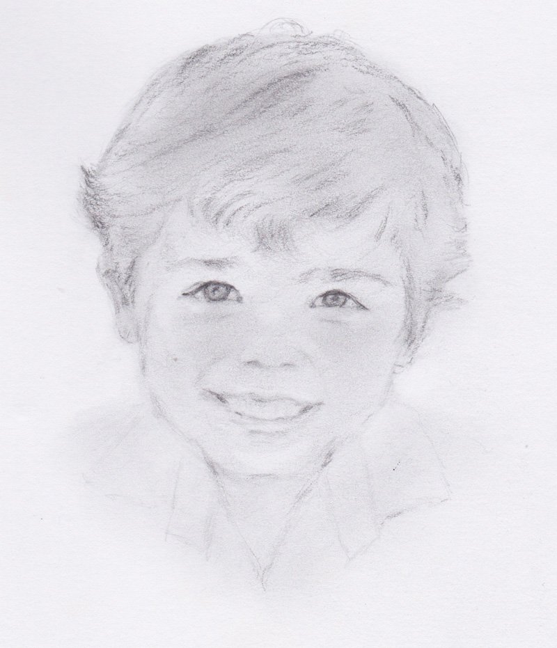 Child portrait by Sophie Moedbeck